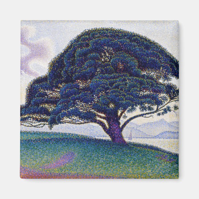 Aimant Paul Signac - Le pin Bonaventure (Devant)