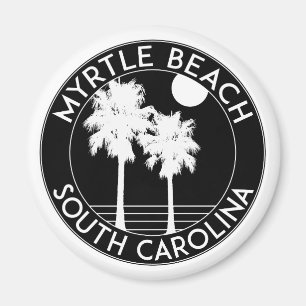 Aimant Paumes de Myrtle Beach la Caroline du Sud