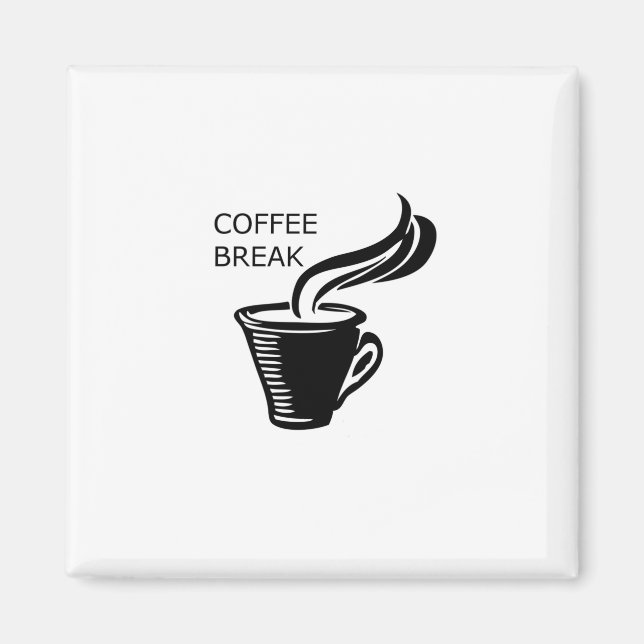 Aimant Pause café (Devant)