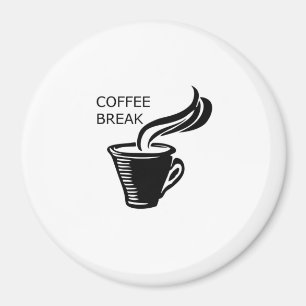 Aimant Pause café