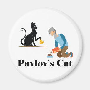 Aimant Pavlov's Cat Funny Psychology