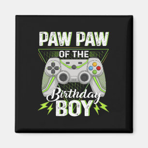 Aimant Paw Of The B day Boy Gamer Boy Game Vidéo Magnifiq
