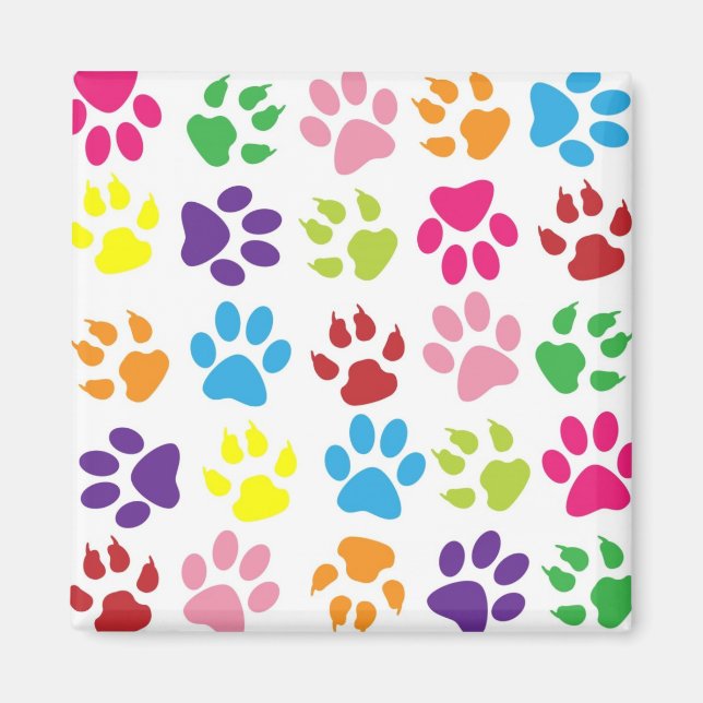 Aimant Paw Prints (Devant)