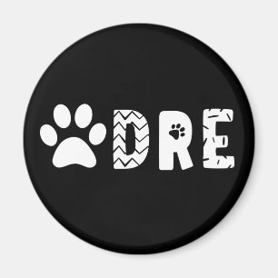 Aimant Pawdre Chien Papa Nouveau Chien Propriétaire Cadea