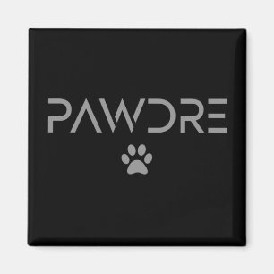 Aimant Pawdre Empreinte de patte Chien papa   Cadeaux pou