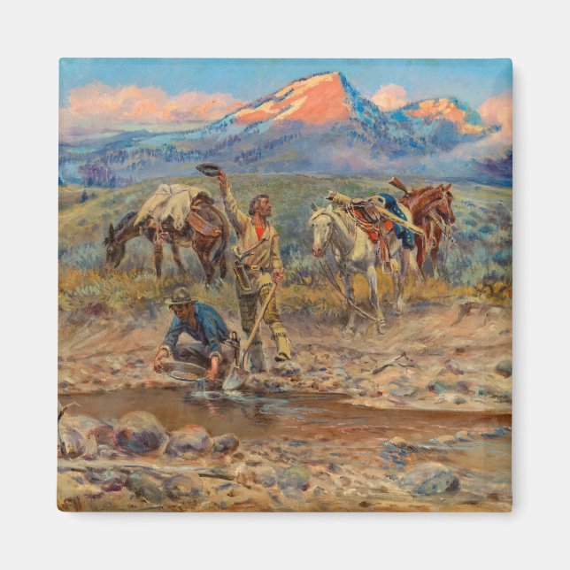 Aimant Pay Dirt, La découverte du goulet de Dernière chan (Devant)