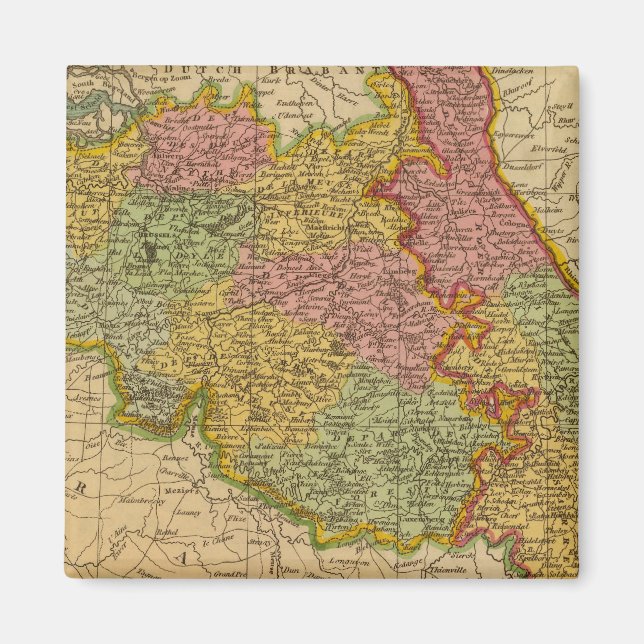 Aimant Pays-Bas, Allemagne W du Rhin (Devant)