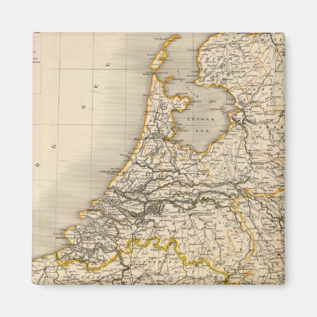 Aimant Pays-Bas et Belgique 2 (Devant)