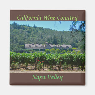 Aimant Pays de vin de Napa Valley la Californie