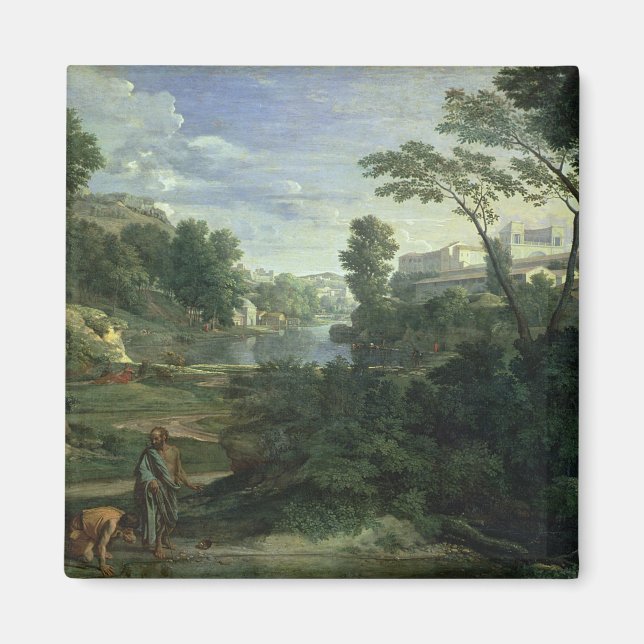 Aimant Paysage avec Diogenes, 1648 (Devant)