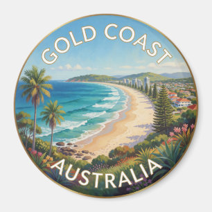 Aimant Paysage côtier de la Gold Coast en Australie