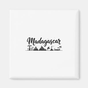 Aimant Paysage de Madagascar Voyage Tenues de vacances