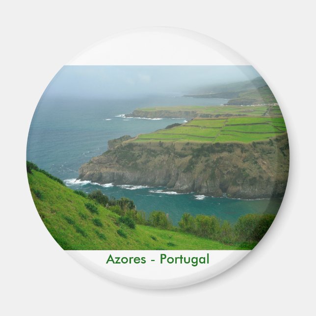 Aimant Paysage des Açores (Devant)