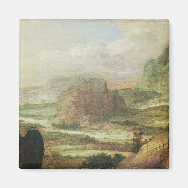 Aimant Paysage des montagnes (Devant)