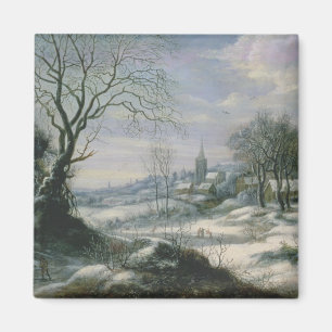 Aimant Paysage d'hiver