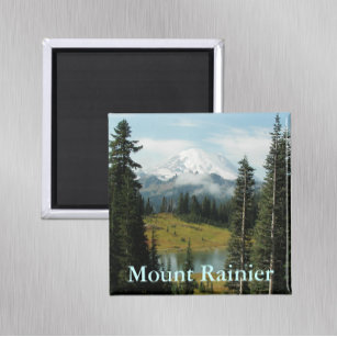 Aimant Paysage du Mont pittoresque Rainier Photo