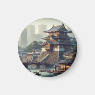 Aimant Paysage du palais impérial de Tokyo Japon Voyage