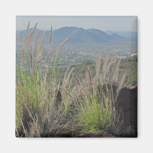 Aimant Paysage du sud-ouest Photo Montagnes lointaines