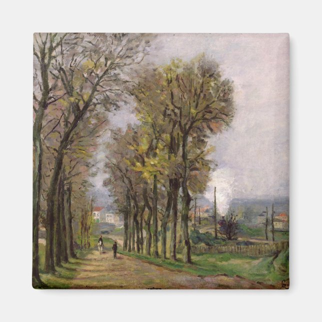 Aimant Paysage en Ile de France, vers 1878 (Devant)