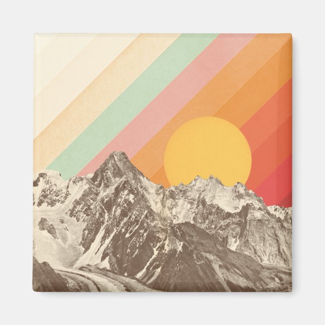 Aimant Paysage montagneux 1 | Florent Bodart (Devant)