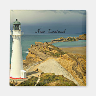 Aimant Paysage néo-zélandais avec phare