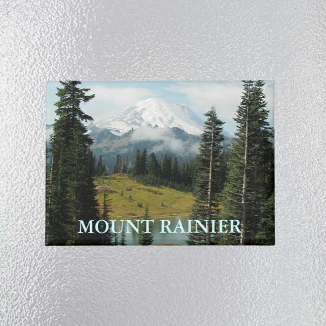 Aimant Paysage pittoresque du Mont Rainier (In Situ Fridge)