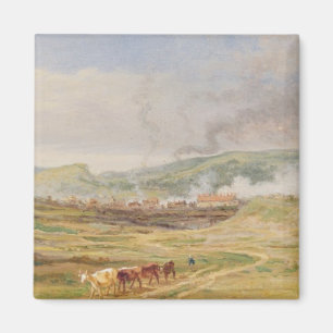 Aimant Paysage près de Swansea, Pays de Galles du Sud (hu