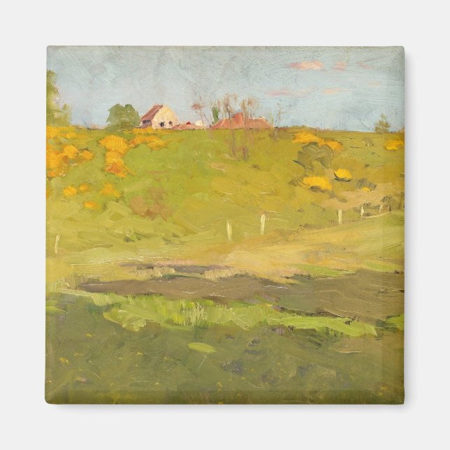 Aimant Paysage rural français (par Georg Pauli) (Devant)