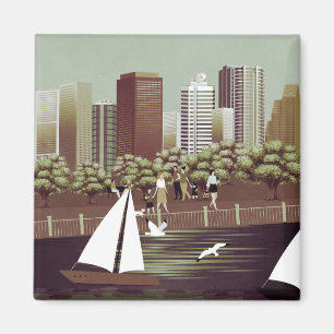 Aimant paysage urbain