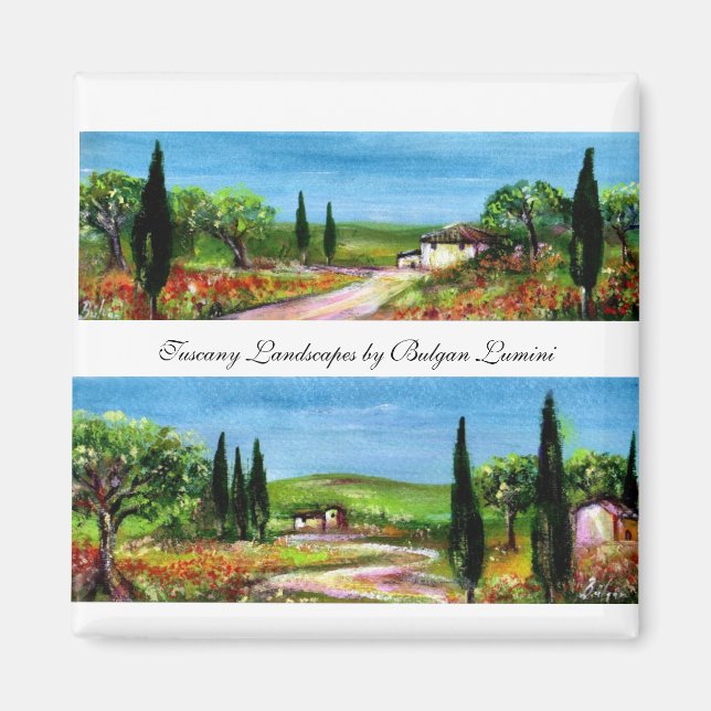 AIMANT PAYSAGES DE TOSCANE (Devant)