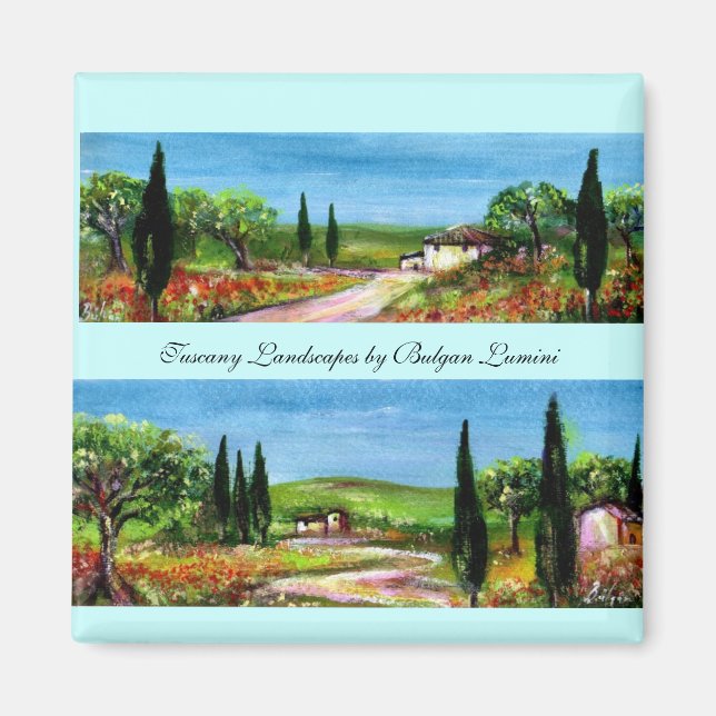 AIMANT PAYSAGES DE TOSCANE (Devant)