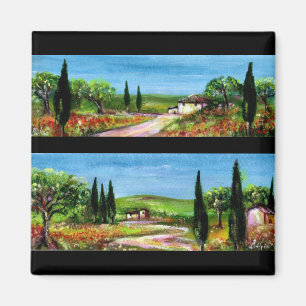 AIMANT PAYSAGES DE TOSCANE
