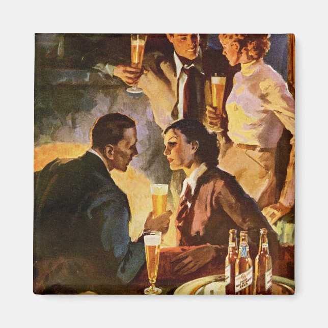 Aimant PBR vintage (Devant)