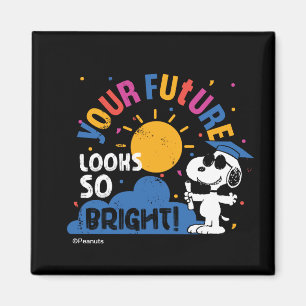 Aimant Peanuts Snoopy Votre avenir est si brillant