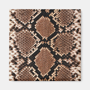 Aimant Peau de Crotale Diamondback Occidental