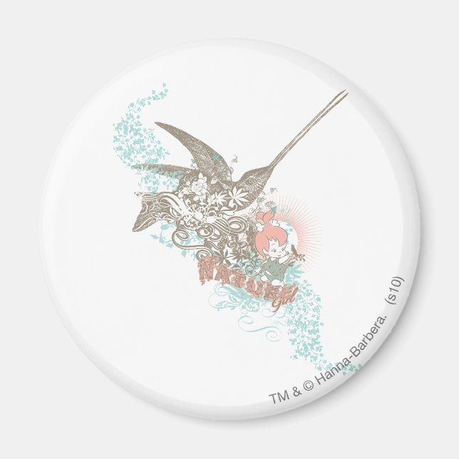 Aimant PEBBLES™ Nature Girl (Devant)