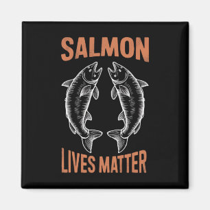 Aimant Pêche à la mouche Poisson Pêcheur Saumon Vies Prob