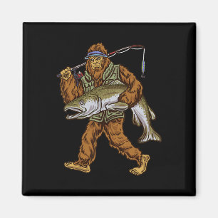 Aimant Pêche au saumon royal chasse de la truite Bigfoot