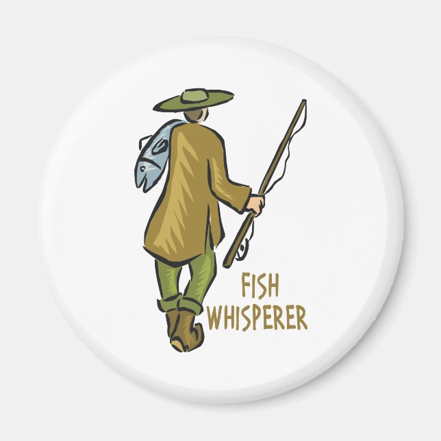 Aimant Pêche au Whisperer de poisson (Devant)