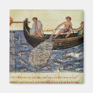 Aimant Pêche avec un filet