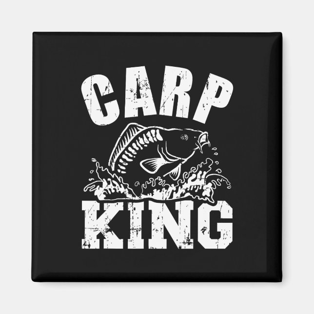Aimant Pêche Carp King  (Devant)