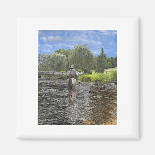 Aimant pêche de mouche de truite