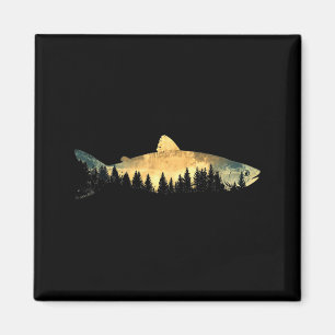 Aimant Pêche Extérieur Forêt Nature Hommes Femmes Faune F