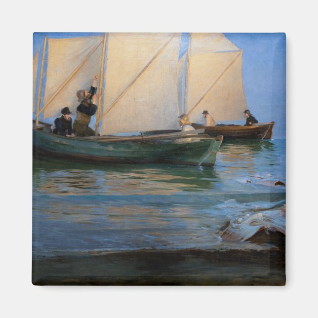 Aimant Peder Severin Kroyer - Bateaux de pêche (Devant)