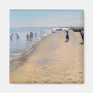 Aimant Peder Severin Kroyer - Summer Day at Skagen Beach