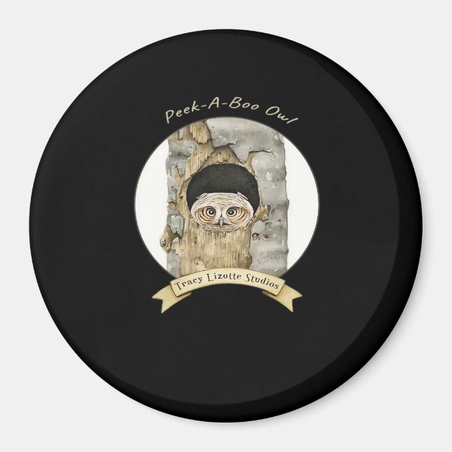 Aimant Peekaboo Mème Design Pour Halloween (Devant)