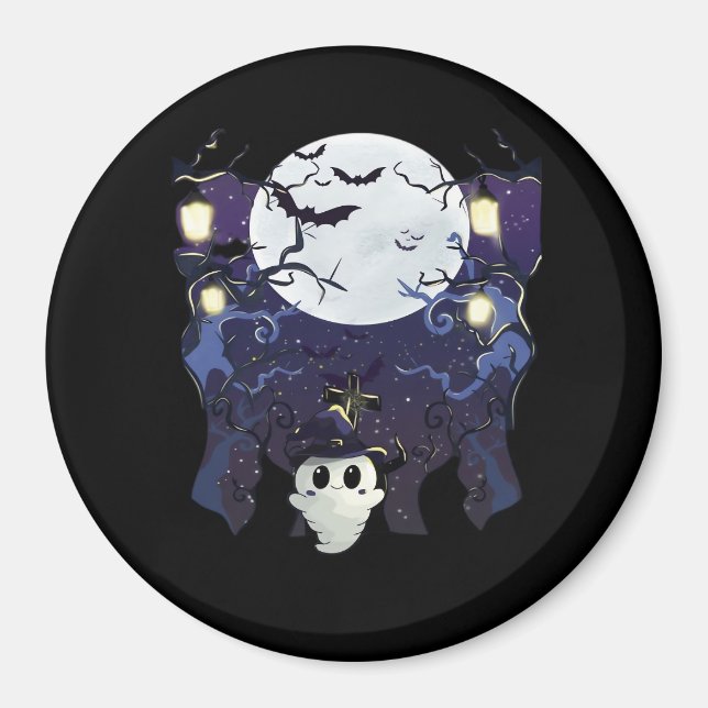 Aimant Peekaboo Vibes d'automne (Devant)