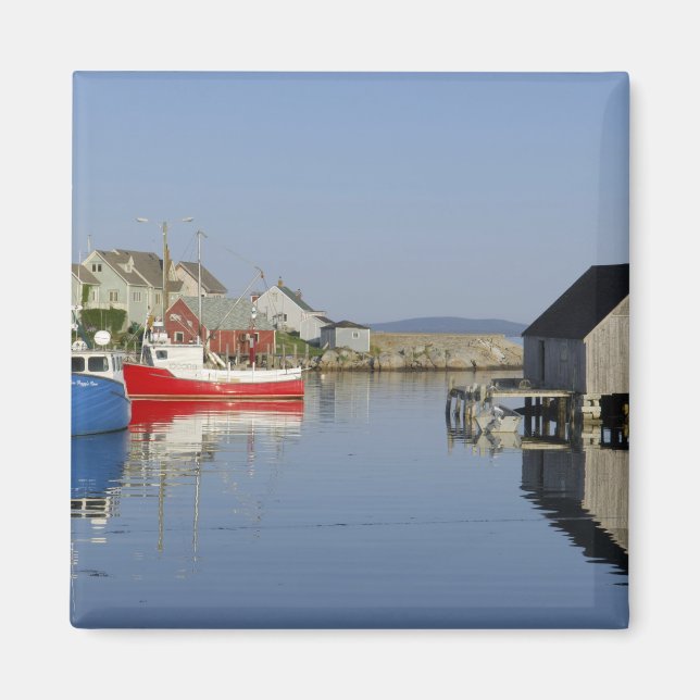Aimant Peggy's Cove, Nouvelle-Écosse, Canada (Devant)
