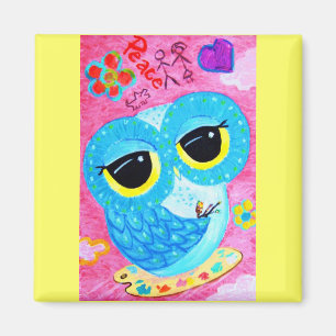 Aimant Peignez le monde un meilleur endroit