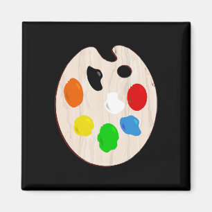 Aimant Peintre Artiste Peinture Palette Halloween Costume